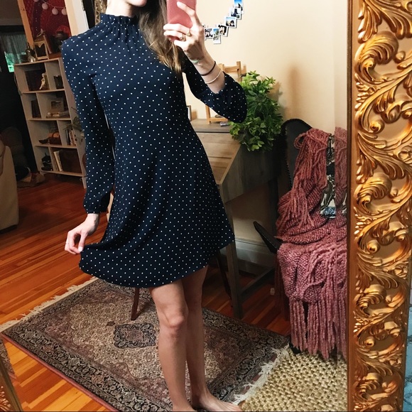 h&m high neck dress